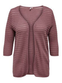 ONLY Cardigans en maille Col rond -Rose Brown - 15176779
