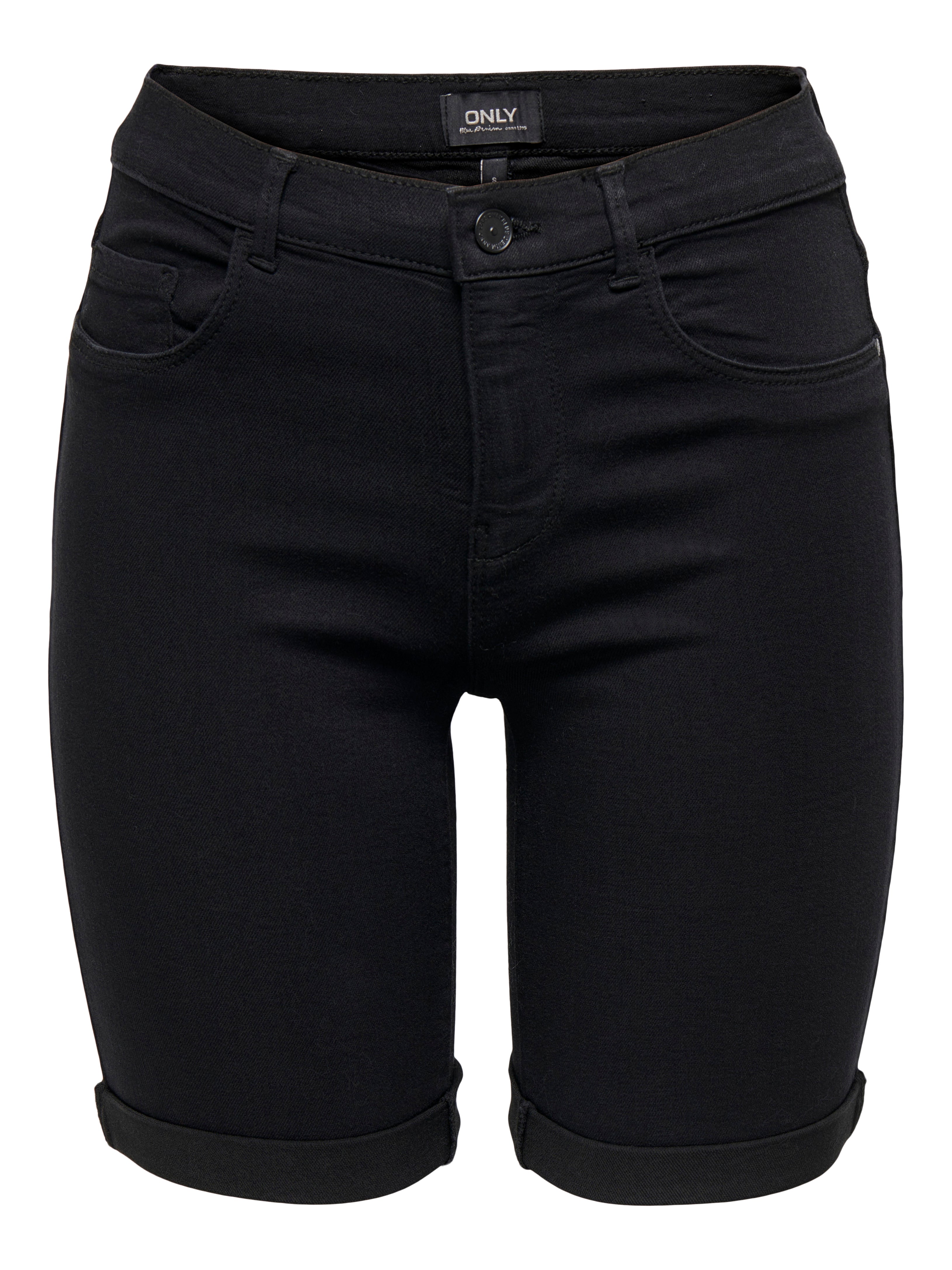 Thumbnail - Onlrain Mittlere Taille Eng Anliegend Jeans-shorts