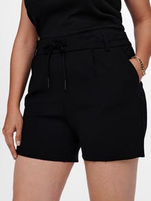 ONLY Curvy sweat Shorts -Black - 15177161