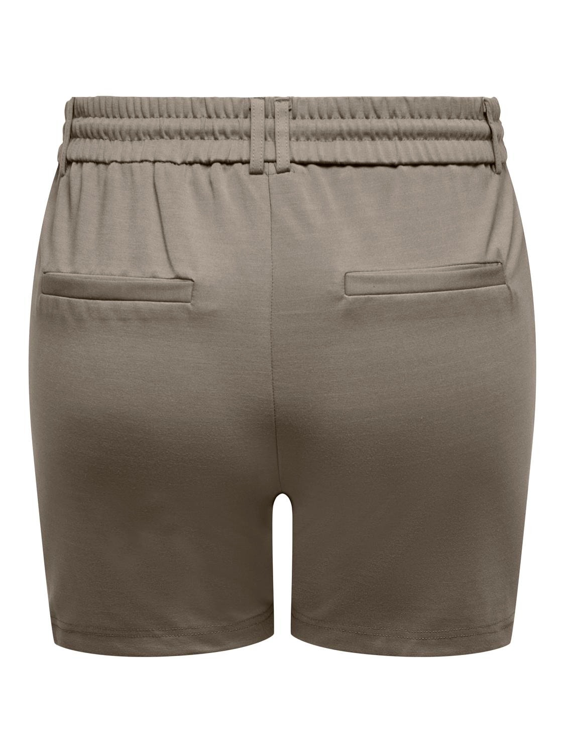ONLY Curvy sweat Shorts -Walnut - 15177161