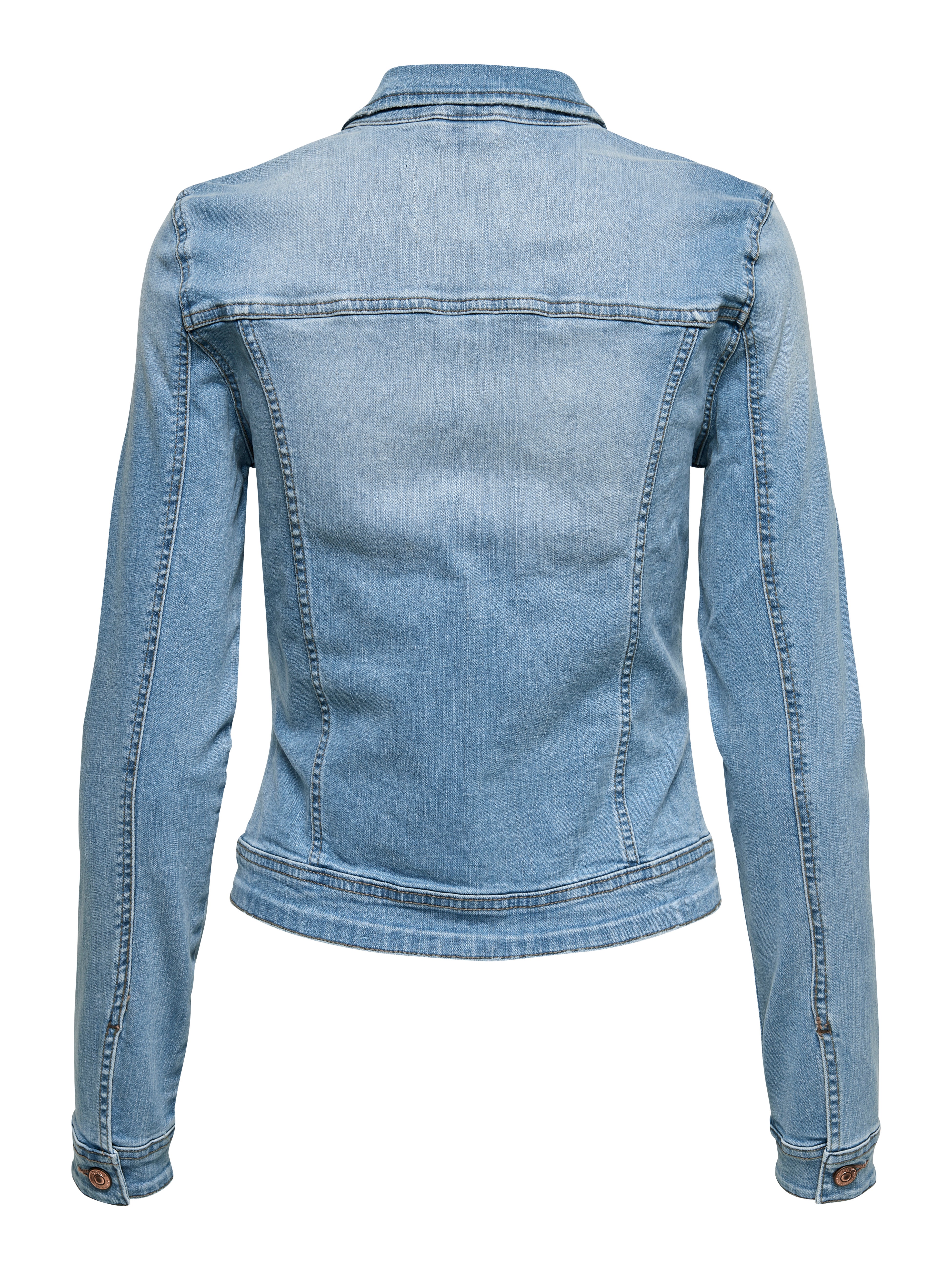 ONLY - Veste matelassée en jean - Bleu moyen ONLY - Veste matelassée en jean - Bleu moyen