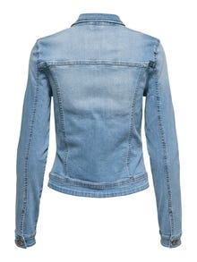 ONLY Short Denim jacket -Light Blue Denim - 15177241
