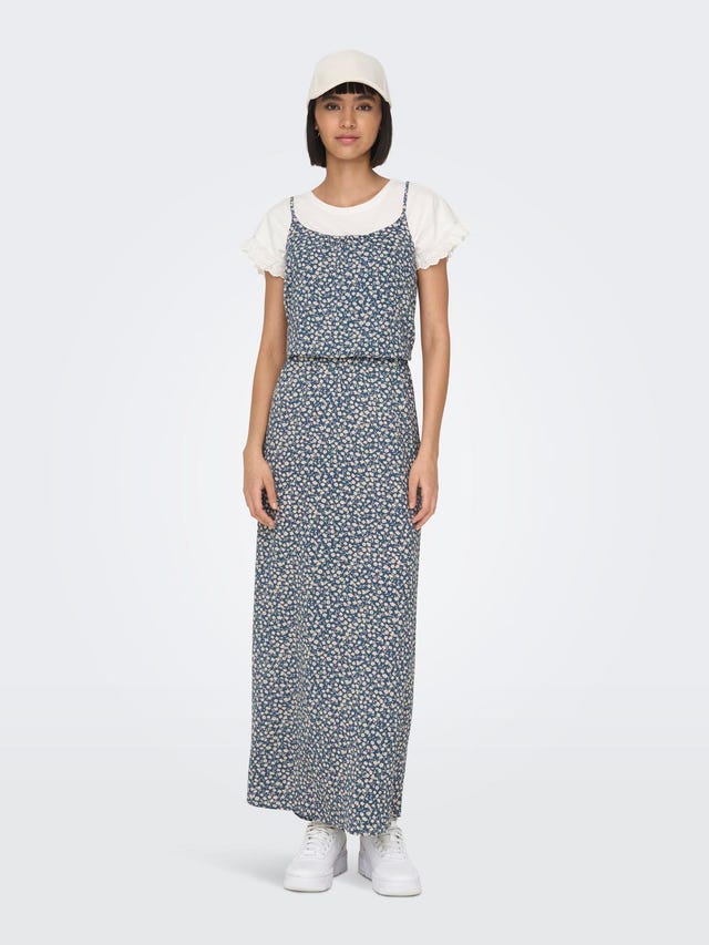 ONLY Regular Fit U-Neck Long dress - 15177381
