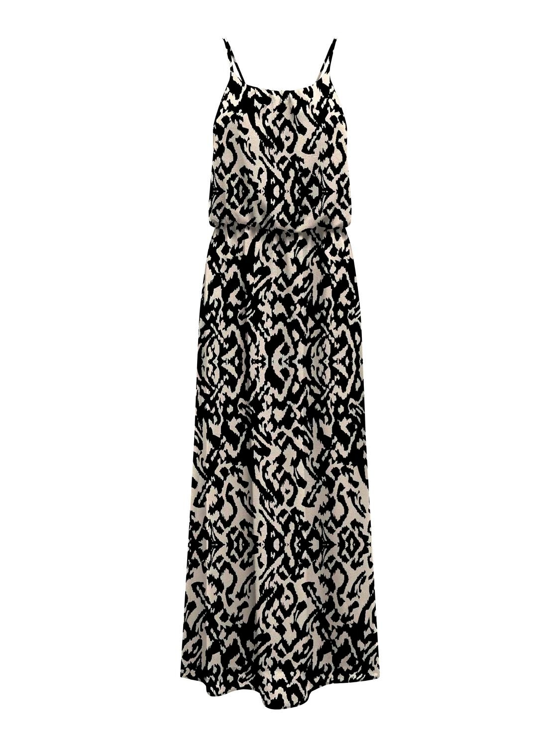 ONLY Maxi kjole med mønster -Birch - 15177381