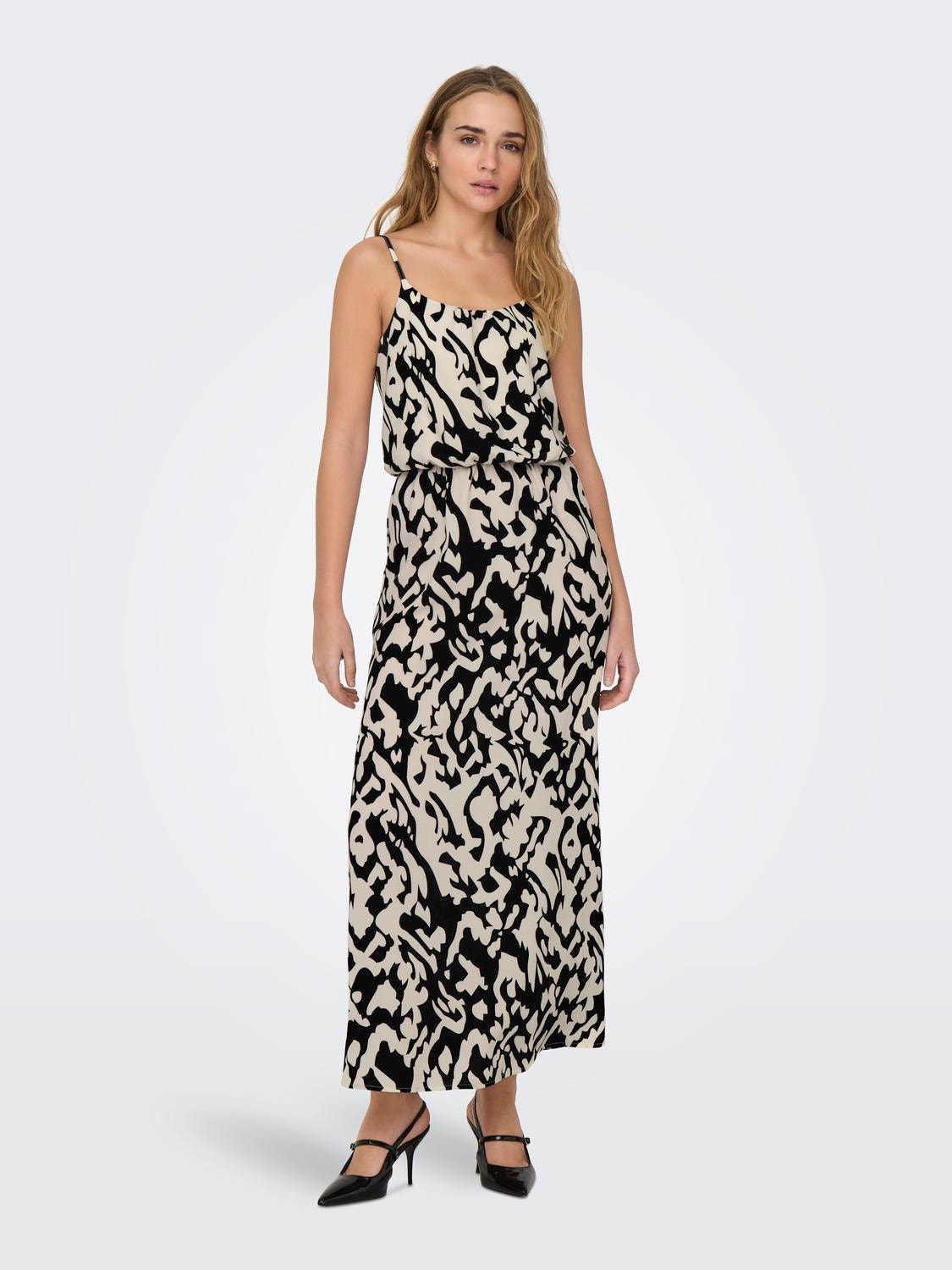 ONLY Maxi dress with pattern -Birch - 15177381