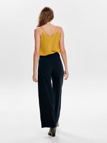 ONLY Regular Fit Round Neck Tank-Top -Mango Mojito - 15177444