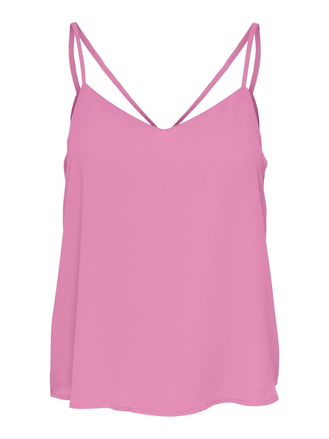 ONLY Loose Singlet Top -Fuchsia Pink - 15177444