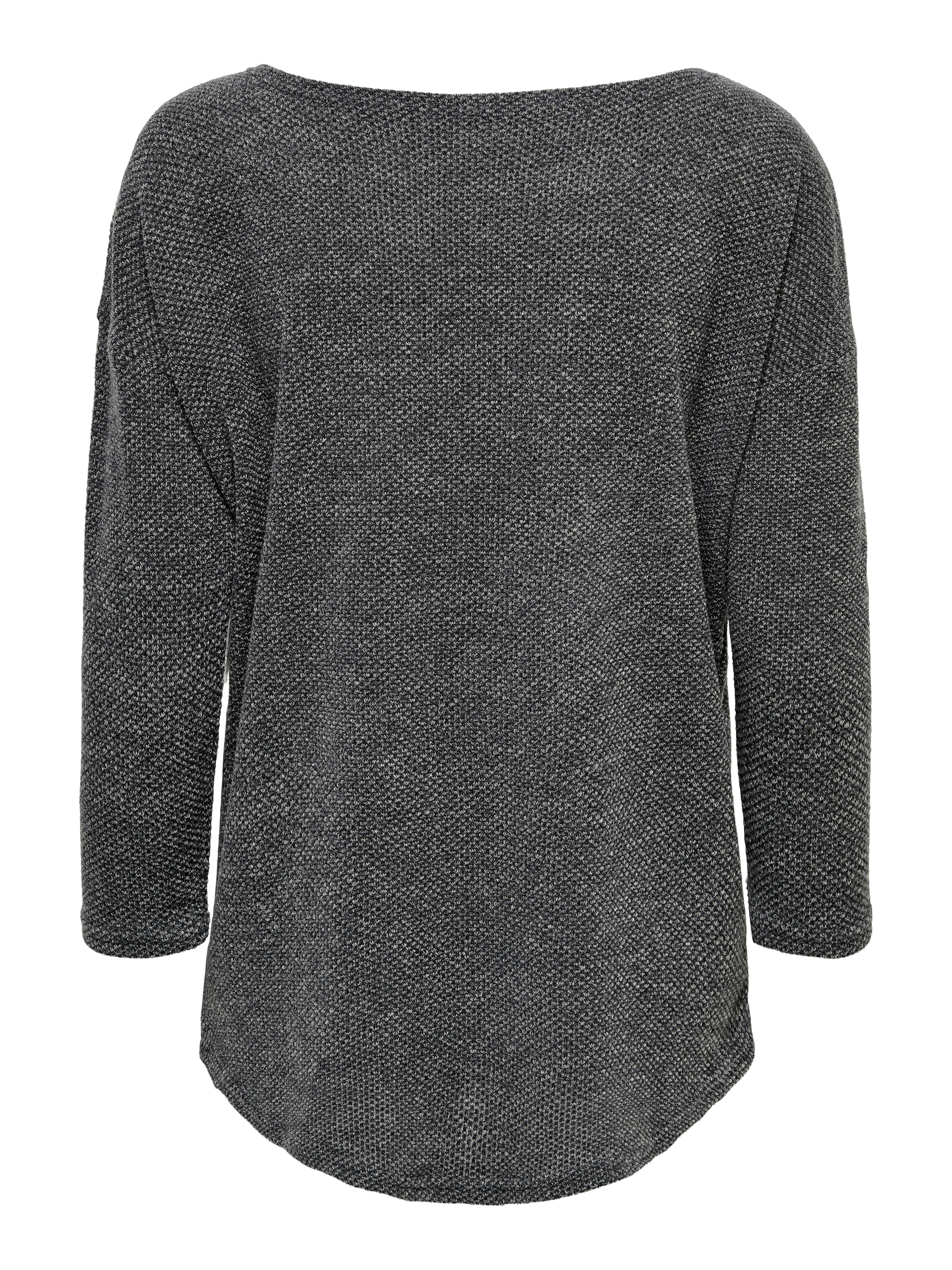 Loose Fit O-Neck Top | Dark Grey | ONLY®