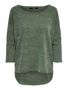 ONLY Loose Fit Round Neck Top -Green Bay - 15177776