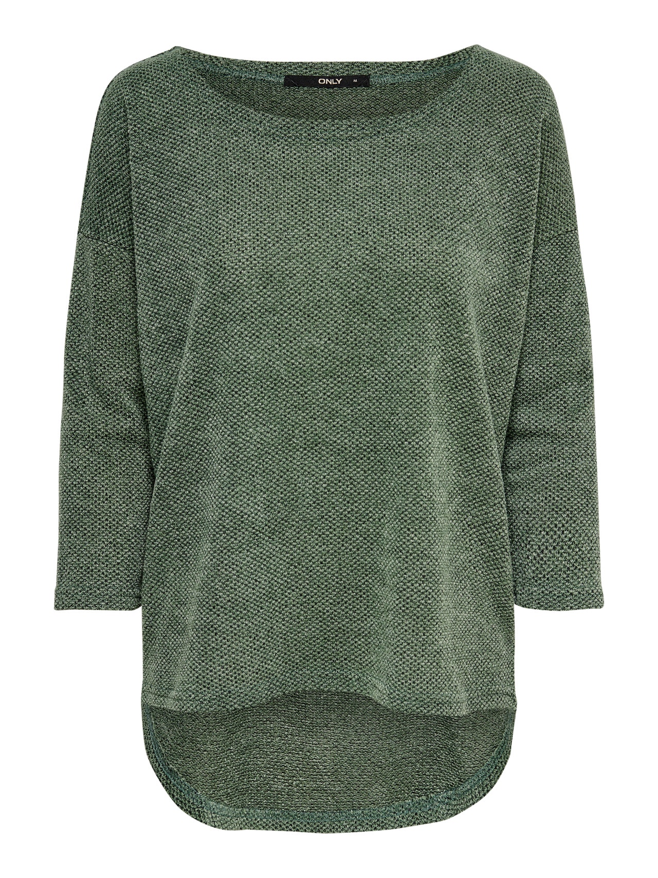 ONLY Oversize 3/4 sleeved top -Green Bay - 15177776