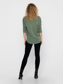 ONLY Tops Loose Fit Col rond -Green Bay - 15177776