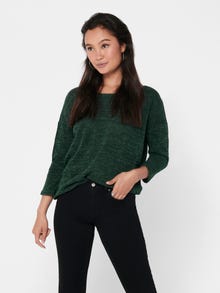 ONLY Loose Fit Round Neck Top -Pine Grove - 15177776