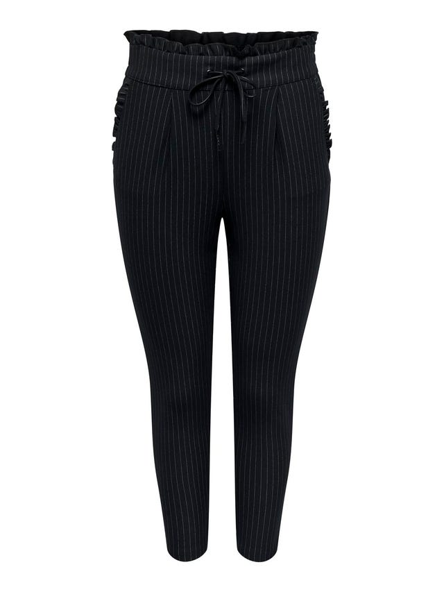 ONLY Petite Pinstriped Trousers - 15177939