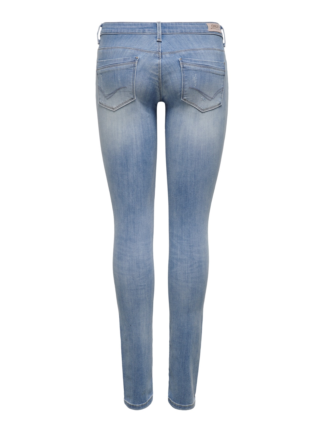 ONLY Jeans Skinny Fit -Light Blue Denim - 15177949
