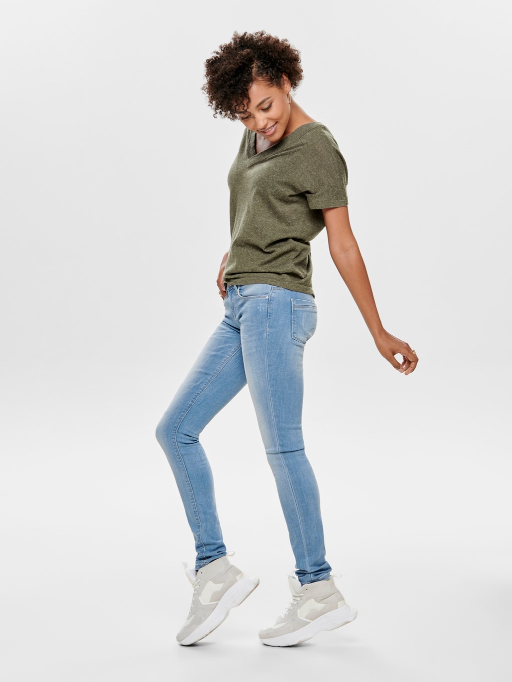 ONLCoral sl Skinny fit jeans | Light Blue | ONLY®