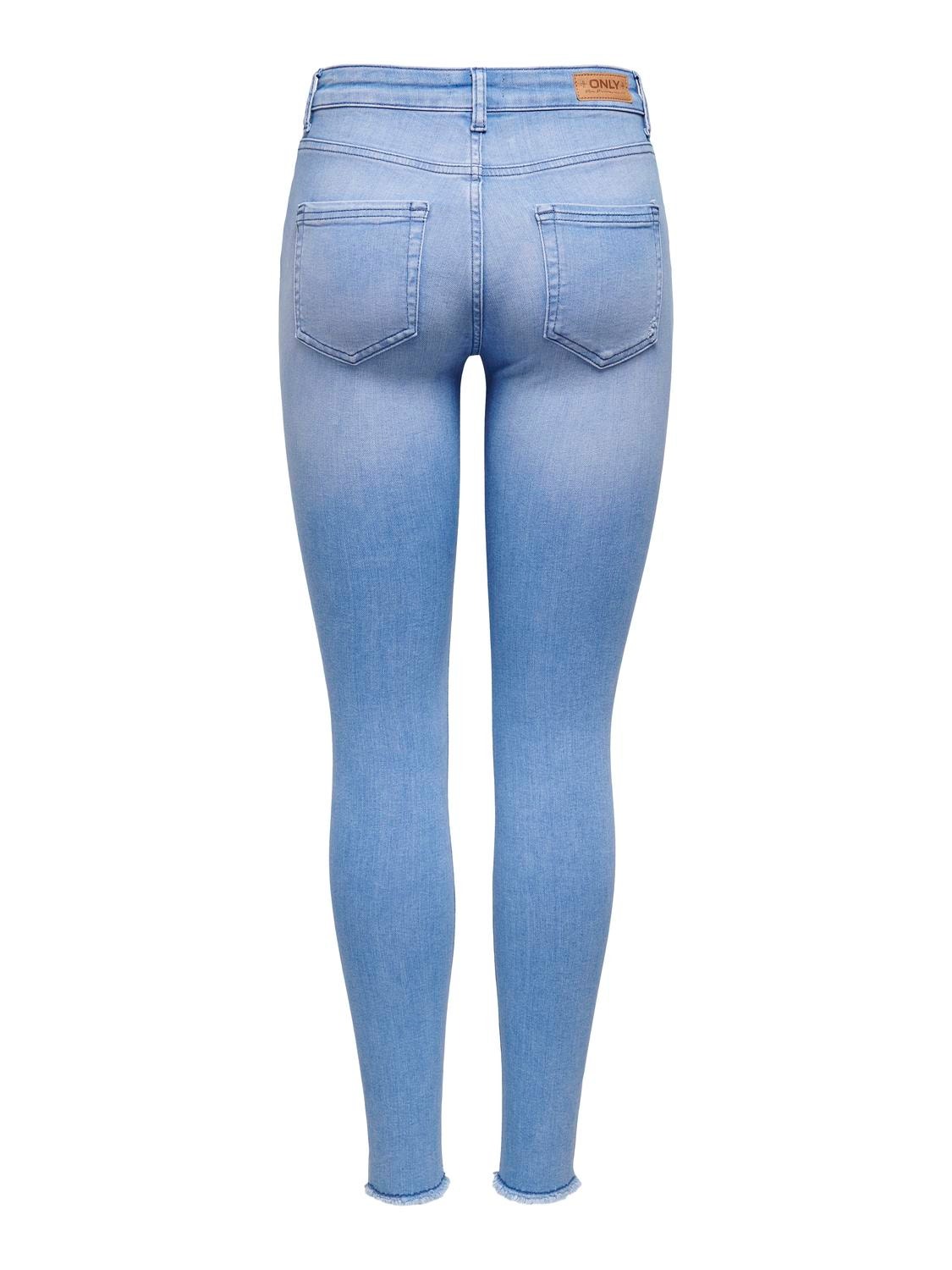 ONLY ONLBlush mid ankle Skinny jeans -Light Blue Denim - 15178061