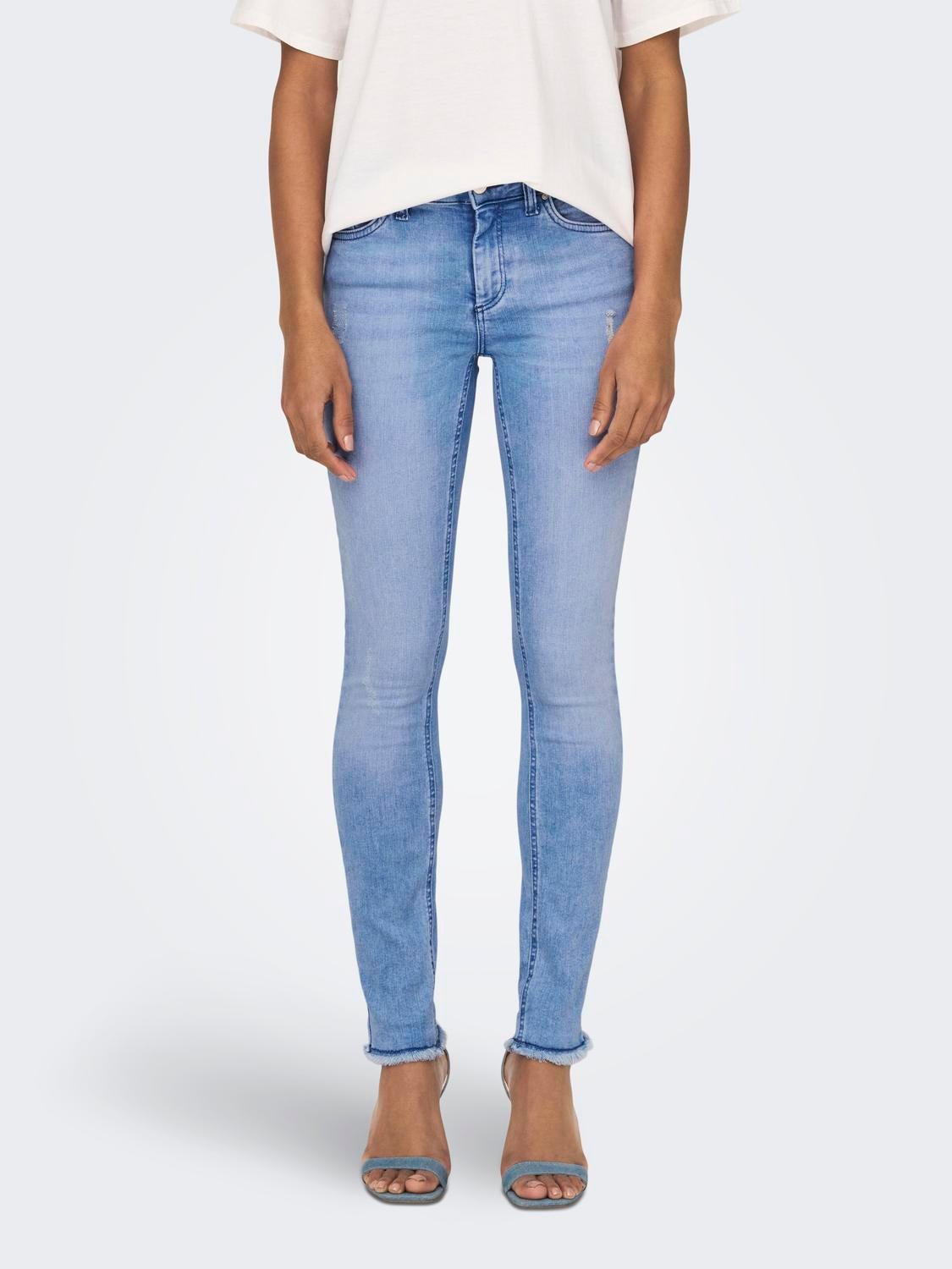 Onlblush Mittlere Taille Skinny Fit Jeans