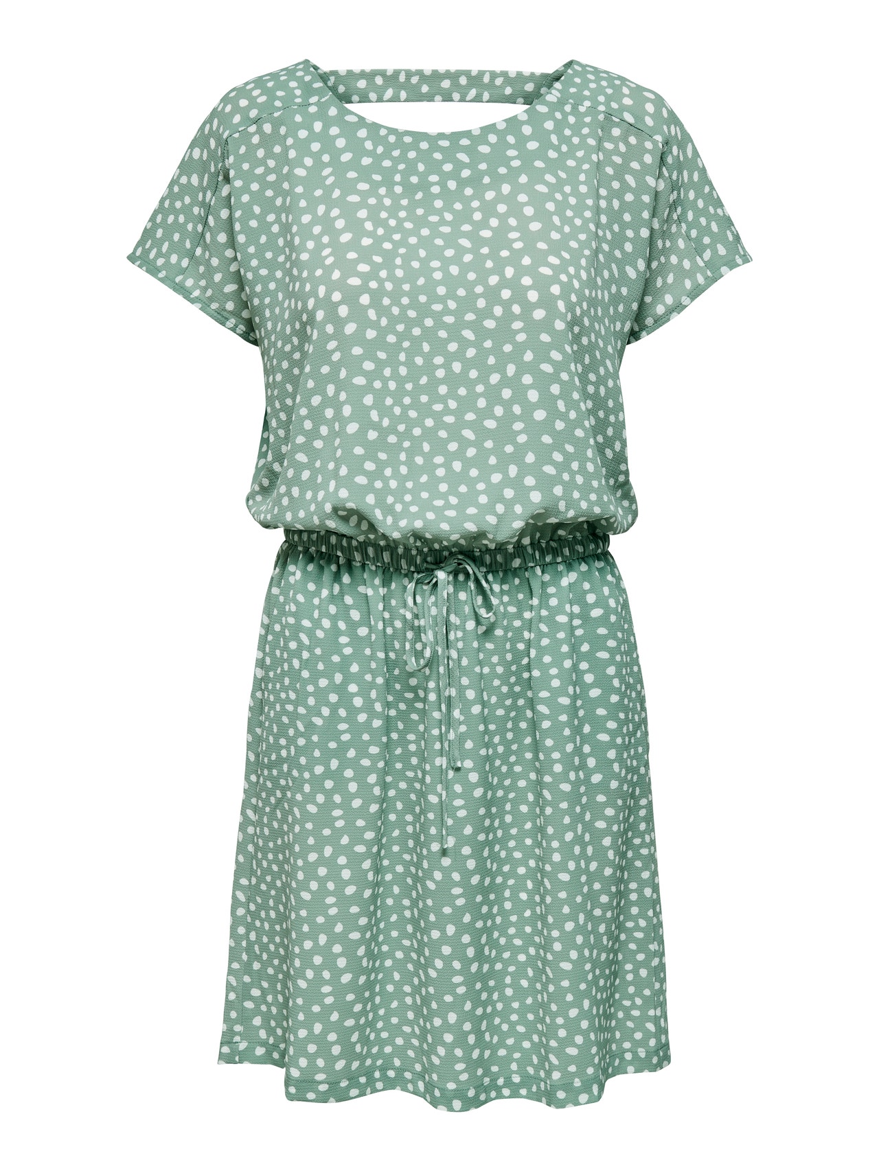 ONLY Robe courte Regular Fit Col rond -Chinois Green - 15178544