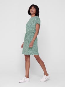 ONLY Loose fit Kort klänning -Chinois Green - 15178544