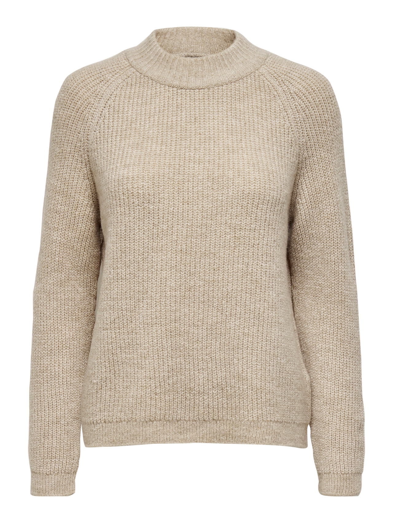 ONLY Col montant Pull en maille -Whitecap Gray - 15179813