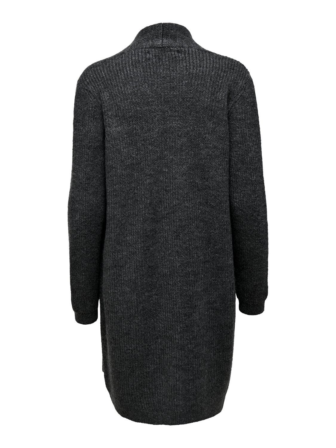 long knit cardigan with pockets | Dark Grey | ONLY®