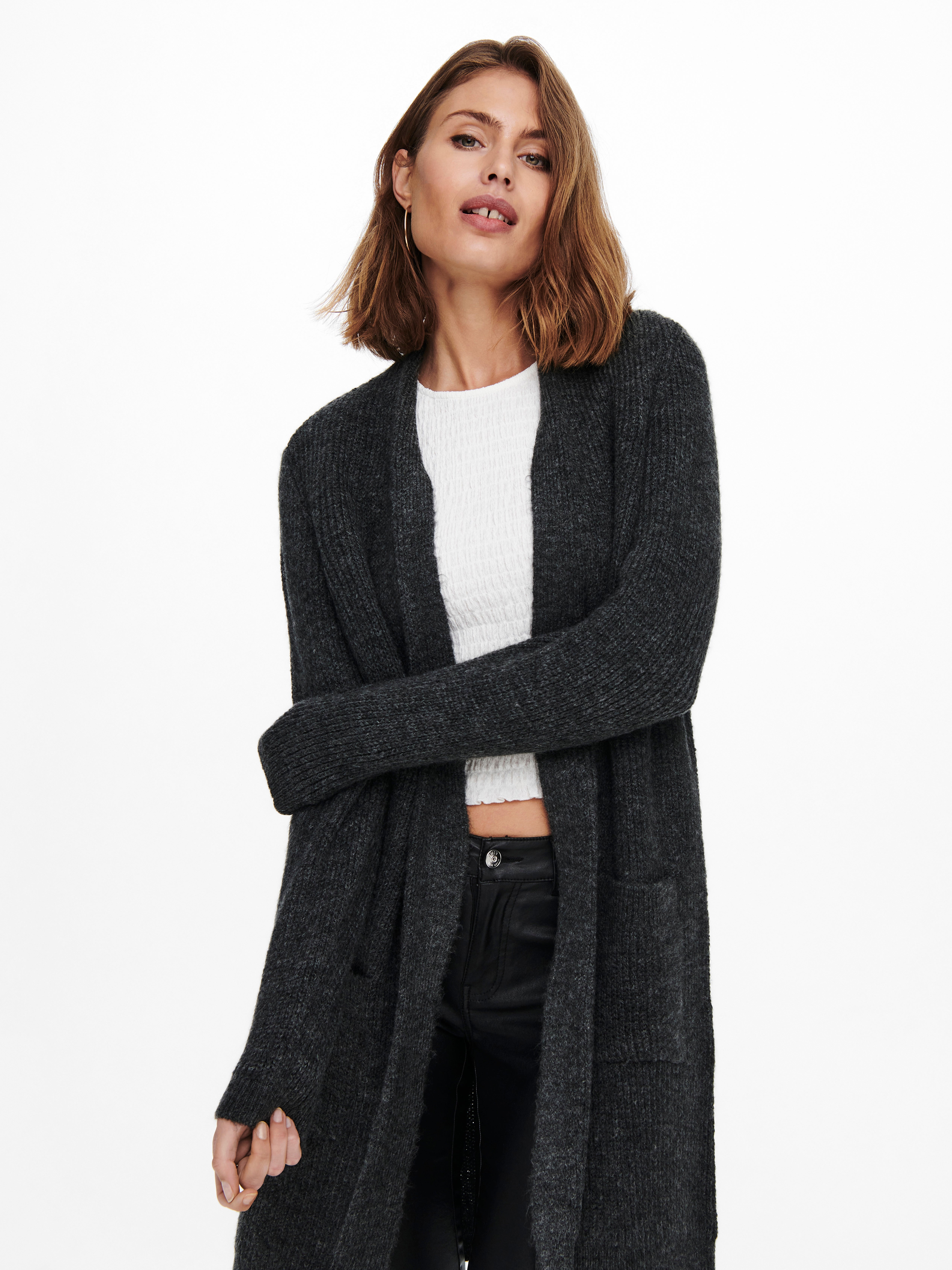 ONLJADE Knitted cardigan Dark Grey ONLY®