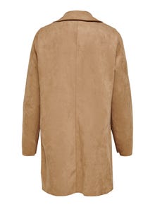 ONLY Daim synthétique Manteau -Toasted Coconut - 15179864