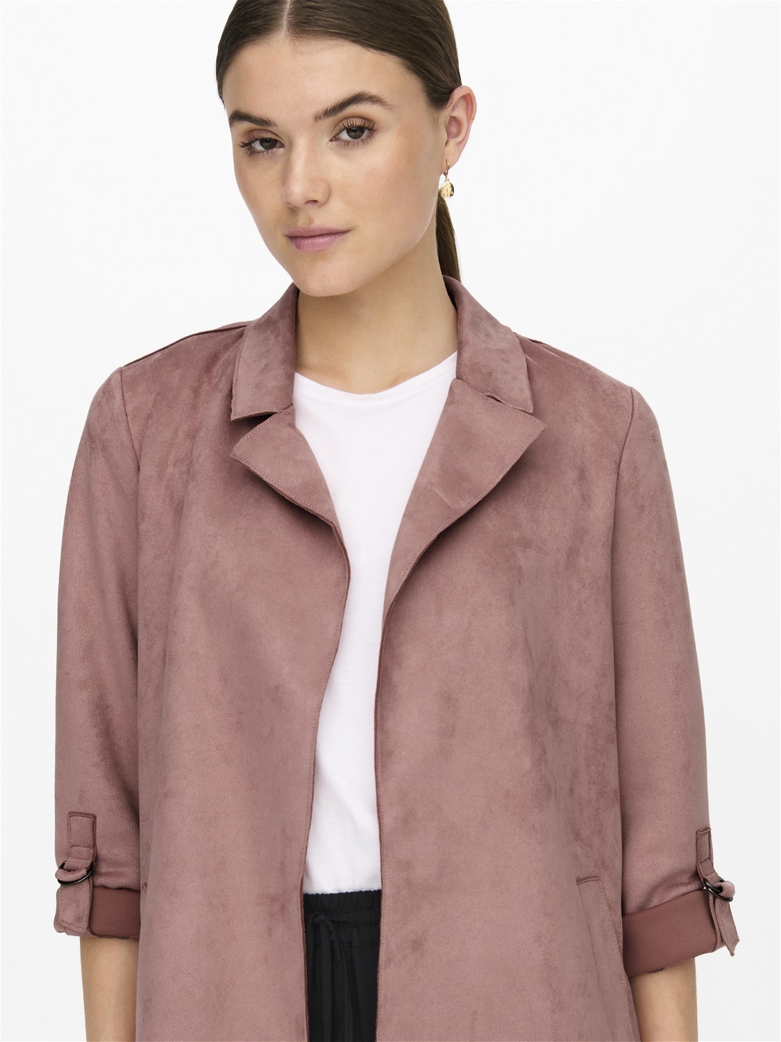manteau only rose
