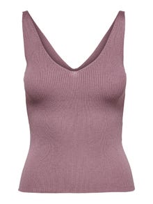 ONLY Knitted top -Wistful Mauve - 15180497