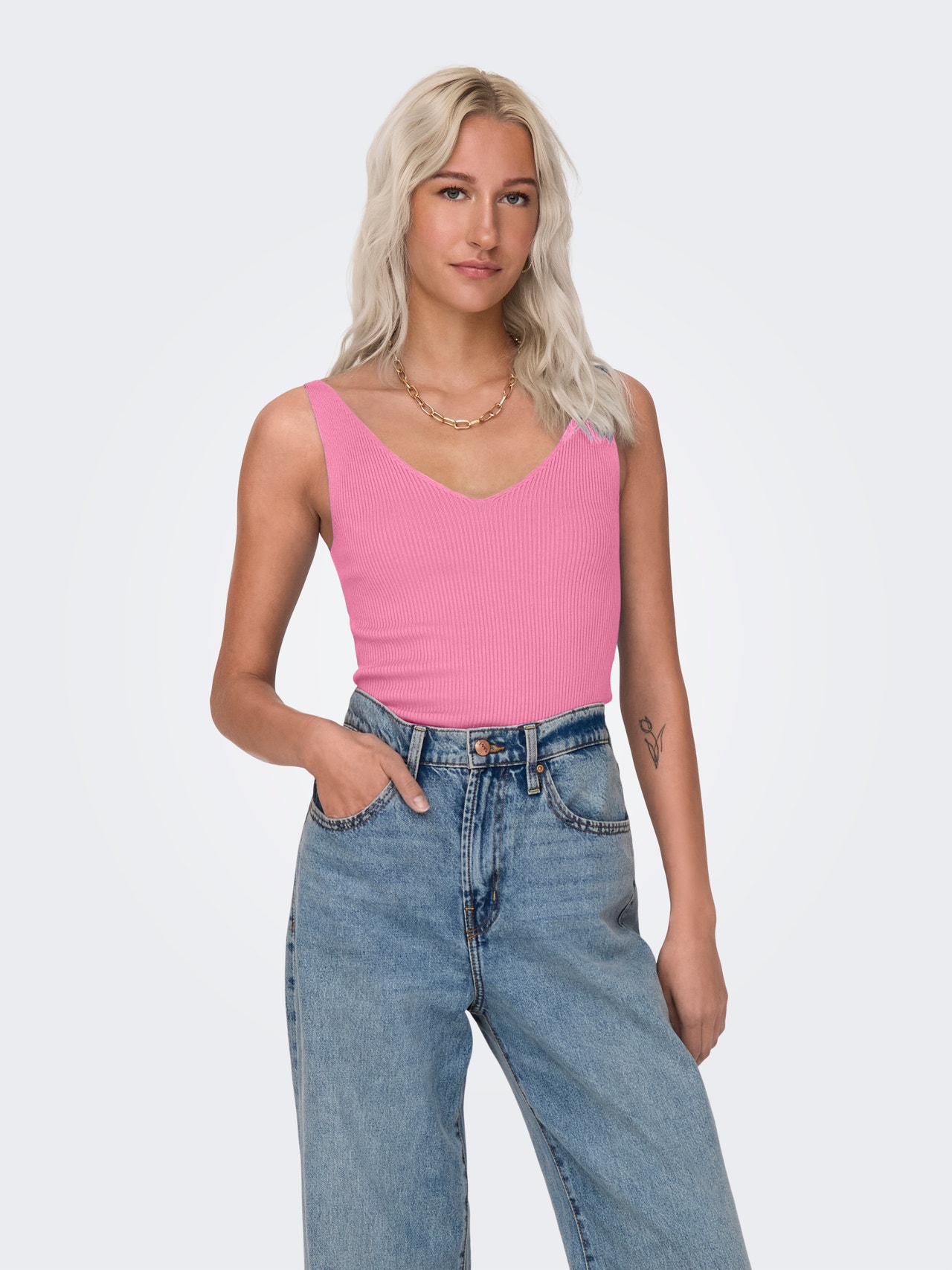 ONLY Knitted top -Rosebloom - 15180497