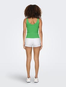 ONLY V-hals Mouwloze top -Kelly Green - 15180497
