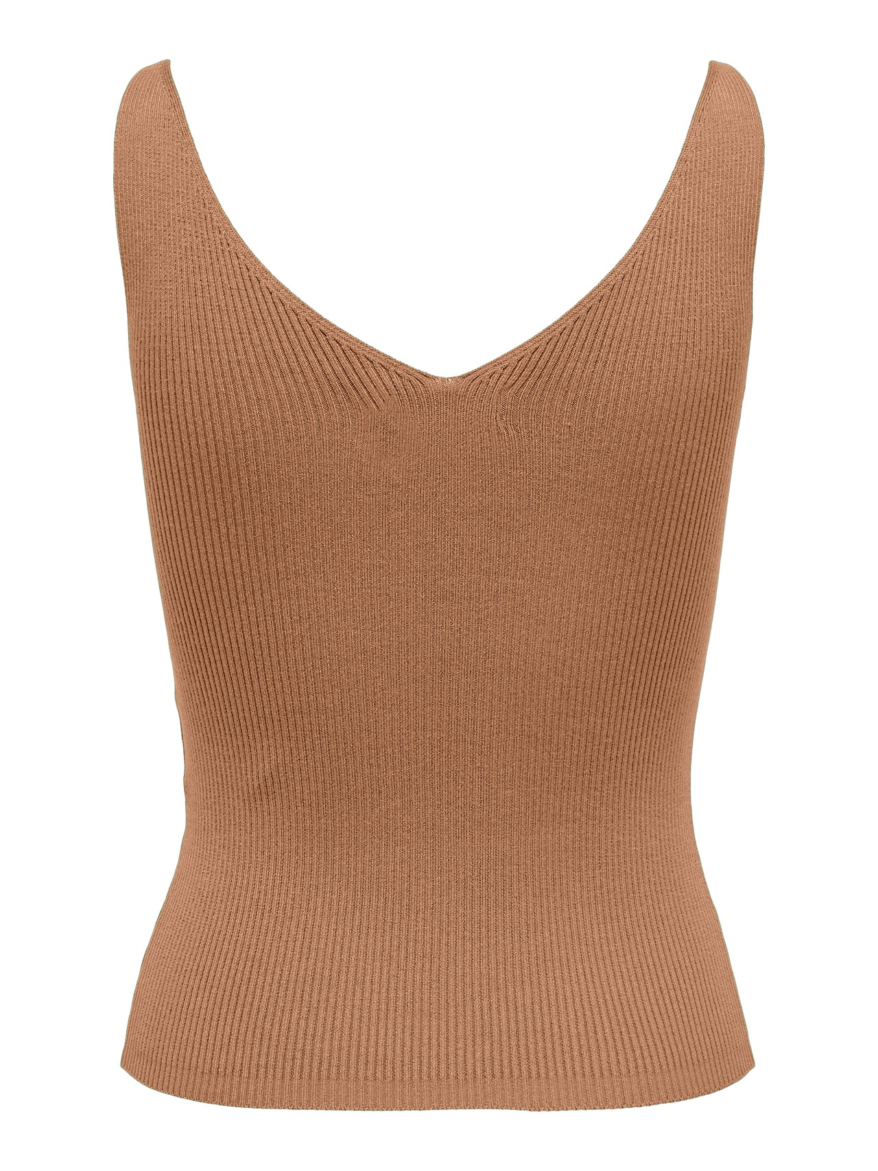 ONLY Knitted top -Indian Tan - 15180497