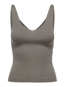 ONLY Knitted top -Driftwood - 15180497
