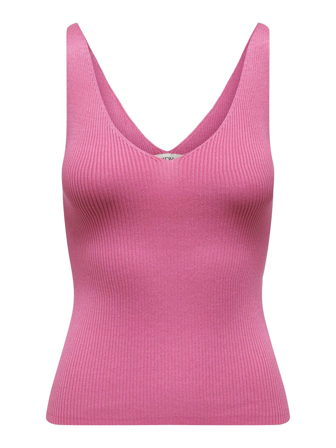 ONLY Knitted top -Ibis Rose - 15180497