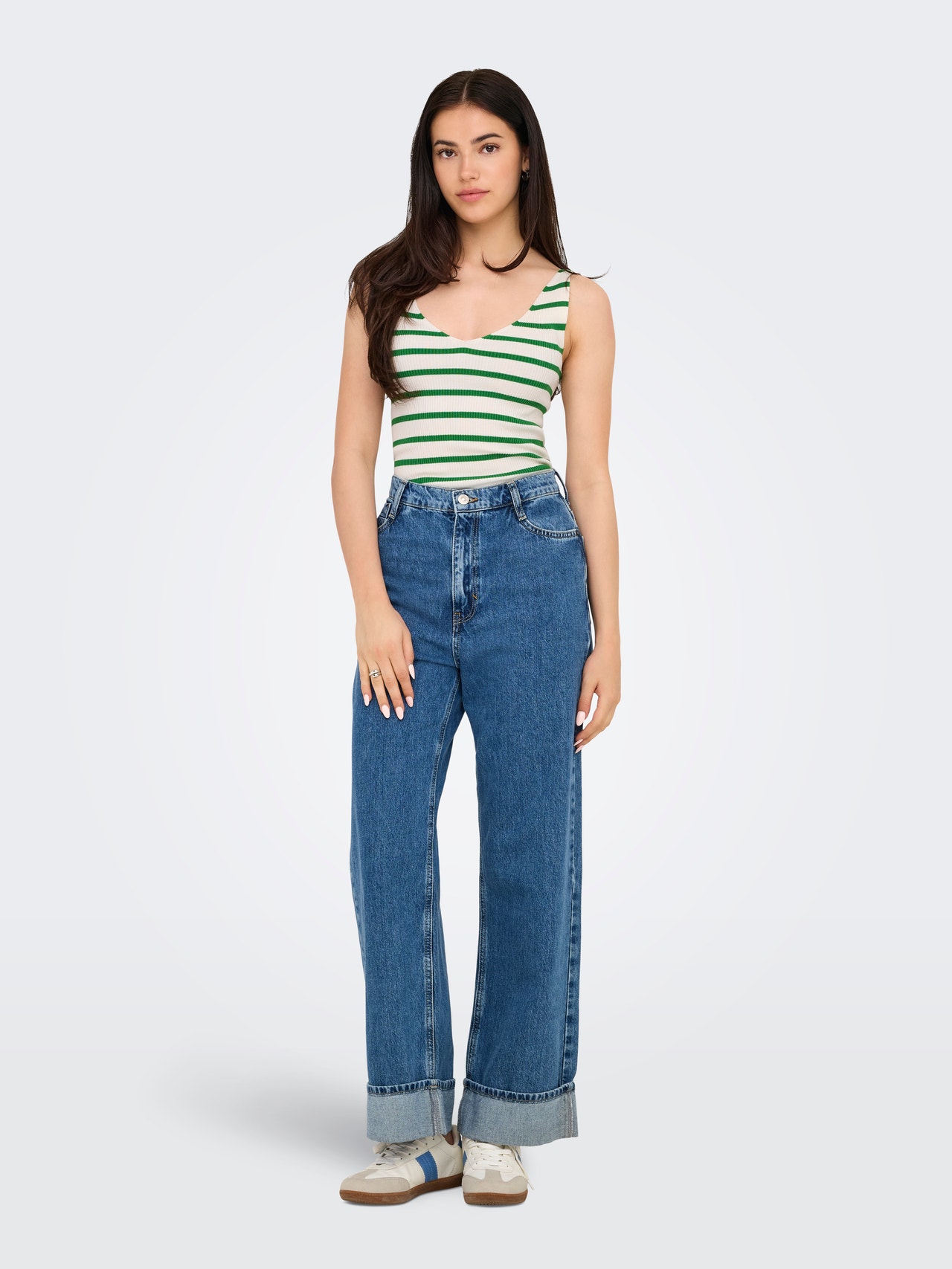 ONLY JDYNANNA Gestricktes Oberteil -Cloud Dancer - 15180497