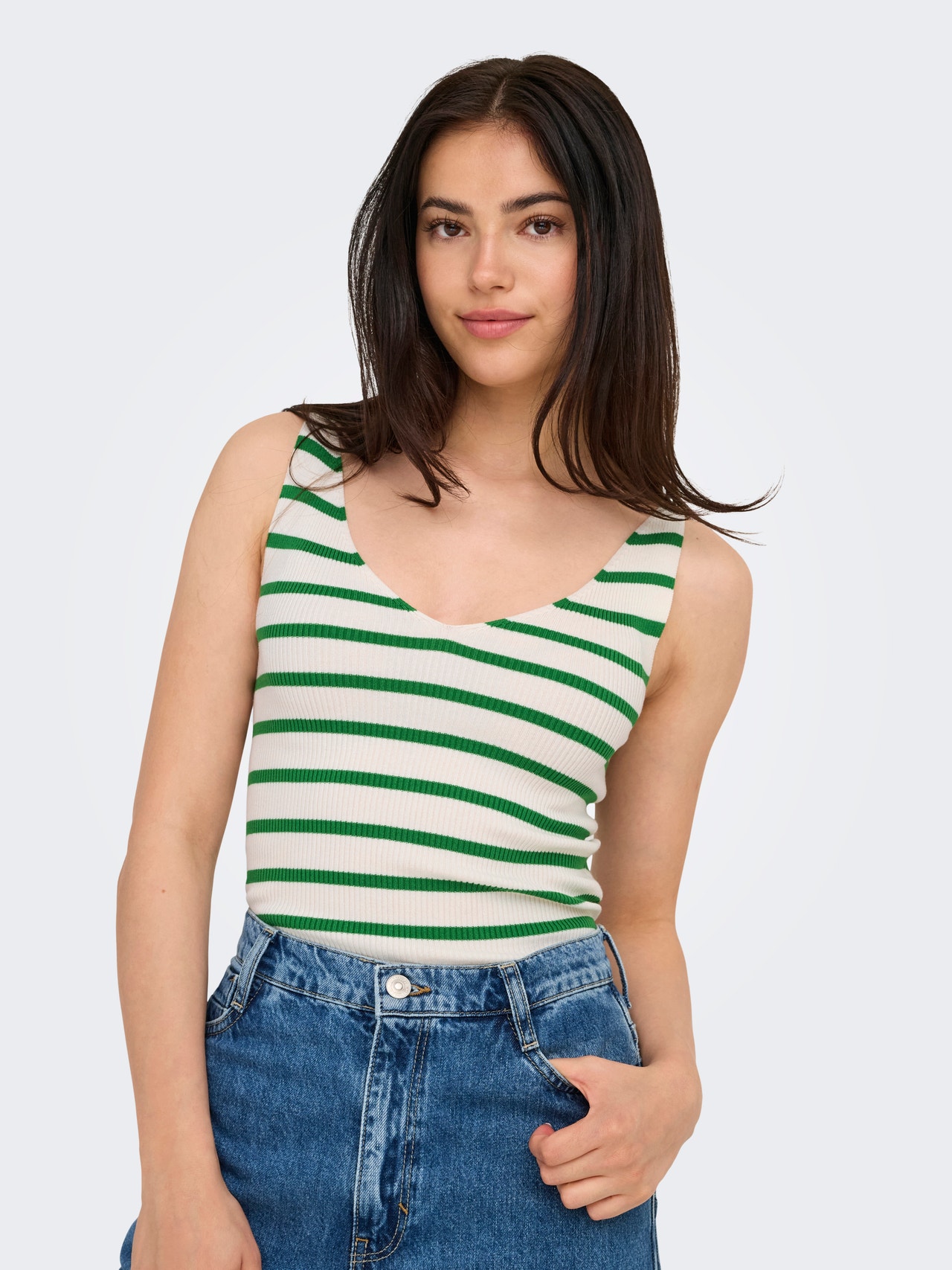 ONLY JDYNANNA Gestricktes Oberteil -Cloud Dancer - 15180497