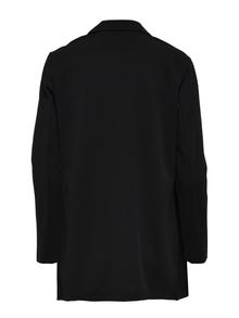 ONLY Regular Fit Reverse Blazer -Black - 15180572