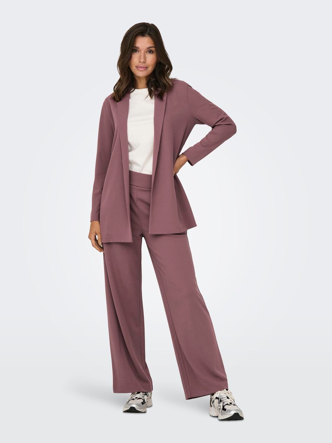 ONLY Blazers Regular Fit Col à revers -Rose Brown - 15180572
