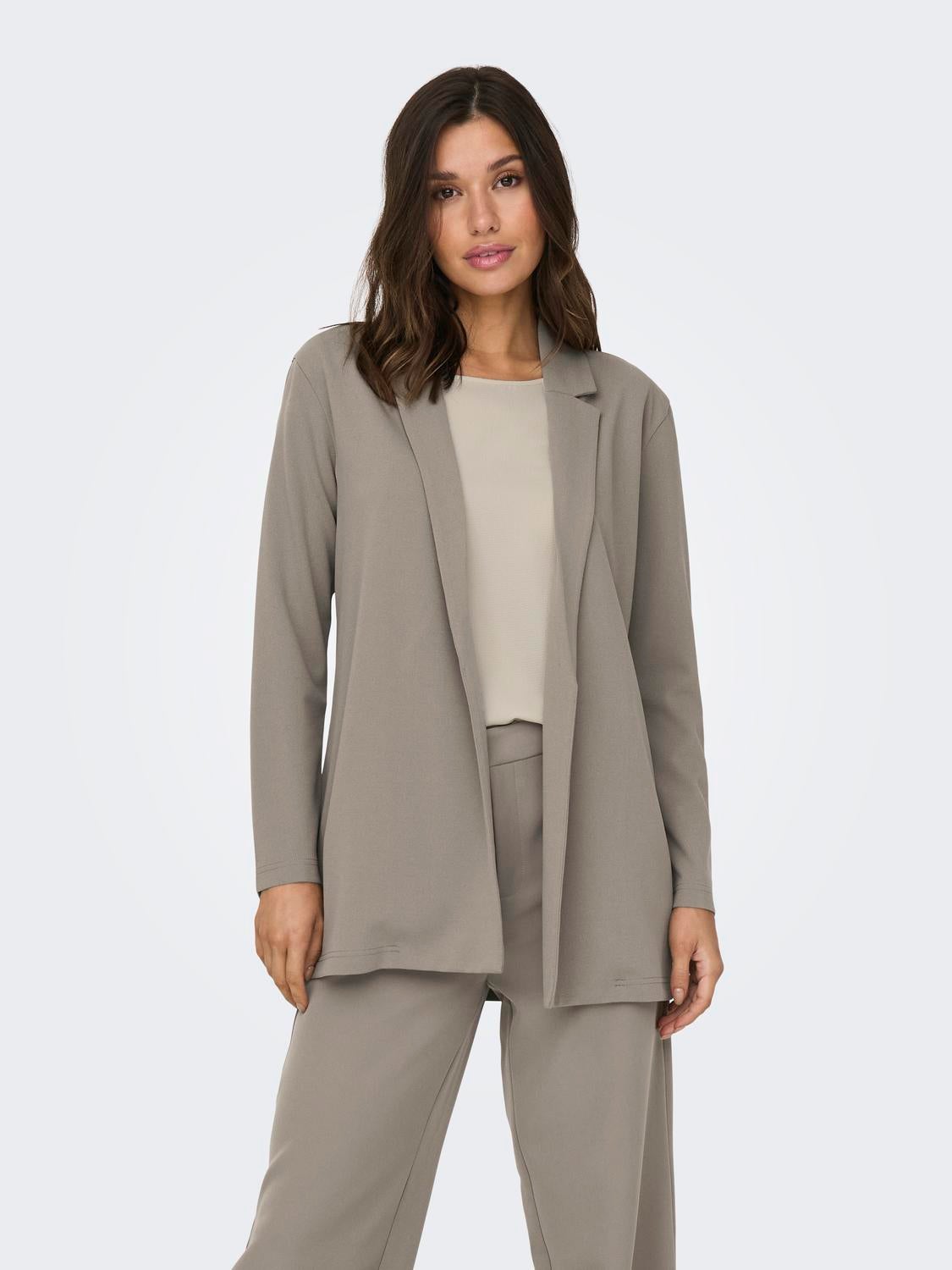 Long clearance light blazer