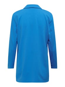 ONLY Regular Fit Reverse Blazer -Ibiza Blue - 15180572