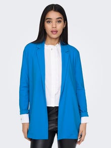 ONLY Blazers Regular Fit Col à revers -Ibiza Blue - 15180572