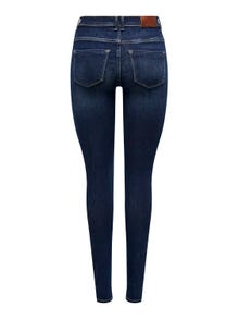 ONLY ONLShape reg Skinny fit-jeans -Dark Blue Denim - 15180740