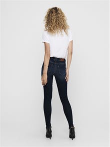 ONLY ONLSHAPE REGular waist Skinny Jeans -Dark Blue Denim - 15180740