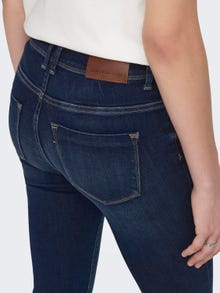 ONLY ONLSHAPE REGular waist Skinny Jeans -Dark Blue Denim - 15180740