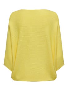 ONLY Fladdermusärmad Stickad tröja -Acacia - 15181237