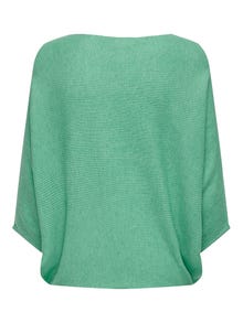 ONLY Knitted pullover with batsleeve -Creme De Menthe - 15181237
