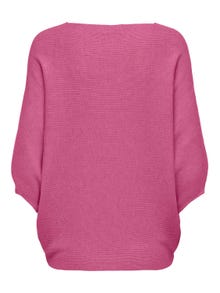 ONLY Pull-overs Col bateau Épaules tombantes -Ibis Rose - 15181237