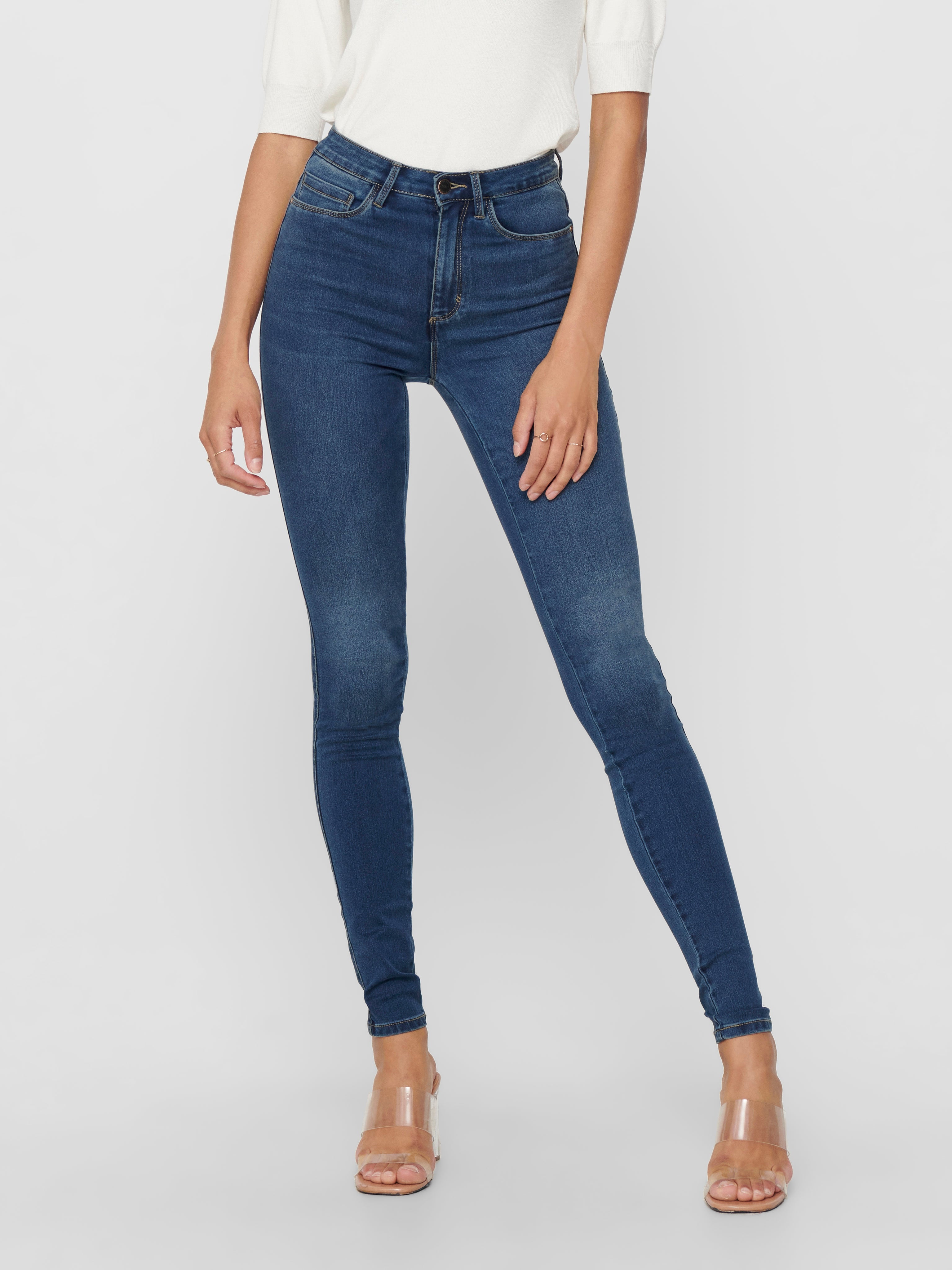 Thumbnail - Onlroyal Hohe Taille Skinny Fit Jeans