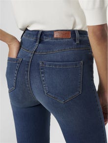 ONLY ONLROYAL High Waist Skinny Jeans -Dark Blue Denim - 15181725