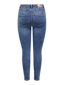 ONLY ONLMila hw ankle Skinny fit-jeans -Medium Blue Denim - 15181934